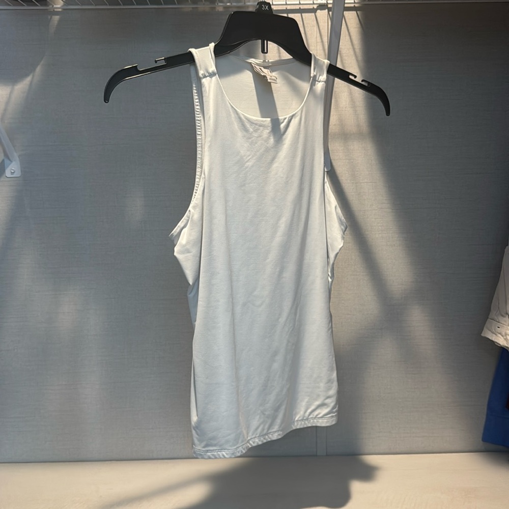Worthington white under blazer tank